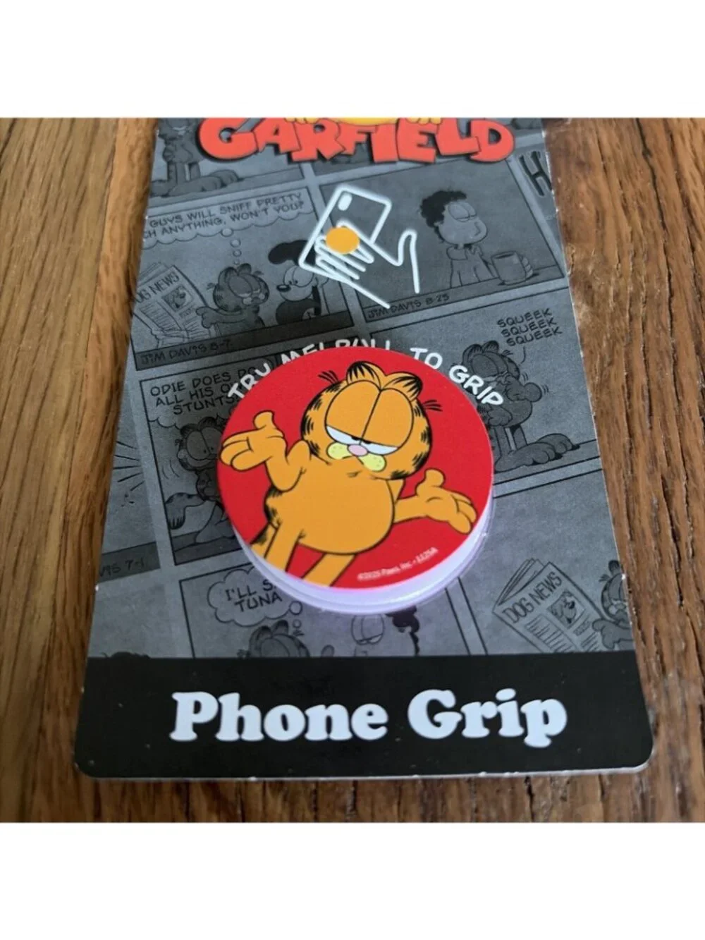 Nickelodeon￼“ Garfield “ Phone grip/stand. NEW Cartoons Throw Back 80s🔥 IDK Cat